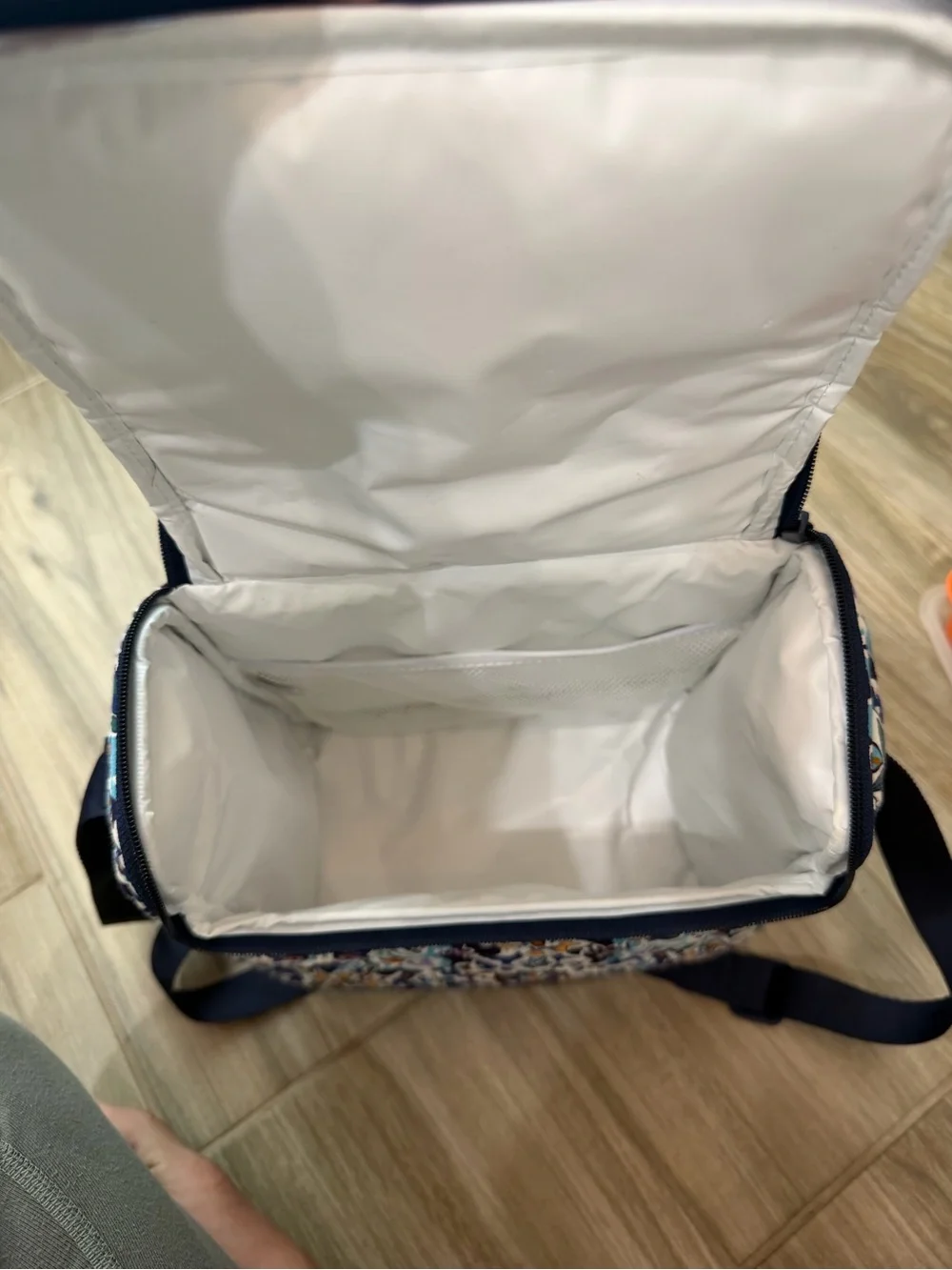 Quilted Navy Floral Vera Bradley